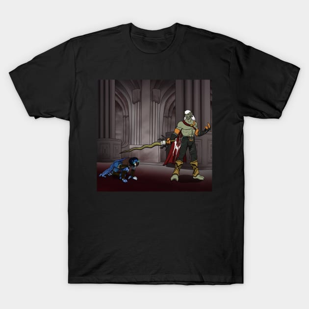 Legacy of Kain - Kain vs Raziel T-Shirt by JuditangeloZK